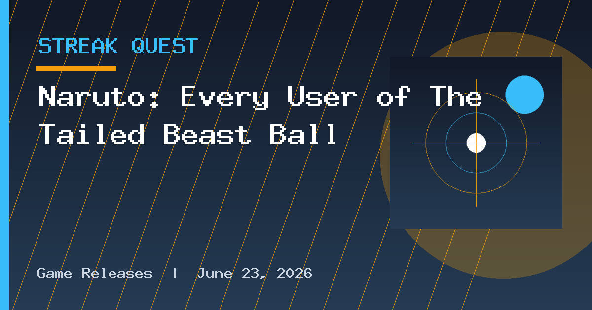 Naruto: Every User of The Tailed Beast Ball