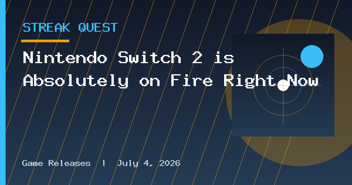 Nintendo Switch 2 is Absolutely on Fire Right Now