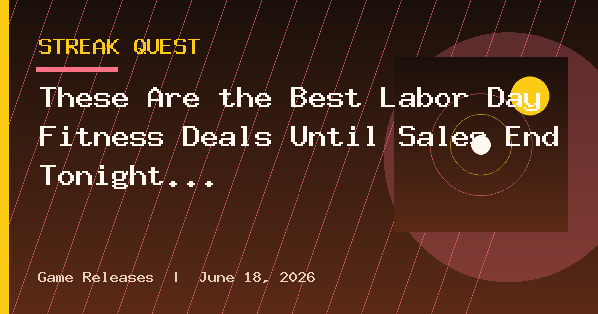 These Are the Best Labor Day Fitness Deals Until Sales End Tonight